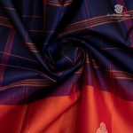 Pure Silk Sarees - Dark Navy Blue SASPS37521 - Image 2