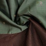 Pure Silk Sarees - Turf Green SASPS37525 - Image 2