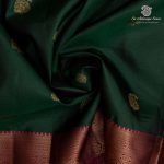 Pure Silk Sarees - Emerald Green SASPS37526 - Image 2