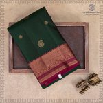 Pure Silk Sarees - Emerald Green SASPS37526 - Image 5