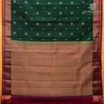 Pure Silk Sarees - Emerald Green SASPS37526 - Image 4
