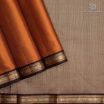 Pure Silk Sarees - Cinnamon SASPS37527