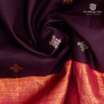 Pure Silk Sarees - Dark Wine SASPS37533 - Image 2