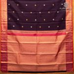 Pure Silk Sarees - Dark Wine SASPS37533 - Image 4