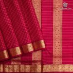 10 Yards Pure Silk Sarees - Burgundy SASTPS37535