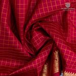 10 Yards Pure Silk Sarees - Burgundy SASTPS37535 - Image 2