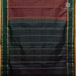10 Yards Pure Silk Sarees - Dual Shade Brown SASTPS37538 - Image 3