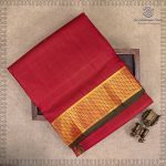 10 Yards Pure Silk Sarees - Maroon SASTPS37541 - Image 4