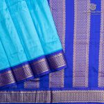 10 Yards Pure Silk Sarees - Light Blue SASTPS37542