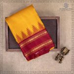 10 Yards Pure Silk Sarees - Yellow SASTPS37545 - Image 5