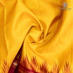10 Yards Pure Silk Sarees - Yellow SASTPS37545 - Image 2