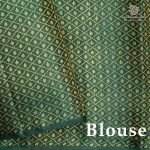 Pure Silk Sarees - Dark Green SASPS37548 - Image 3