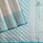 Pure Silk Sarees - Bluish Beige SASPS37549