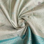 Pure Silk Sarees - Bluish Beige SASPS37549 - Image 2