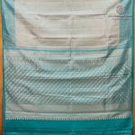 Pure Silk Sarees - Bluish Beige SASPS37549 - Image 4