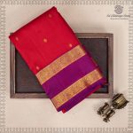 Pure Silk Sarees - Red SASPS37552 - Image 5