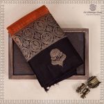 Pure Silk Sarees - Rust Orange SASPS37553 - Image 5