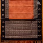 Pure Silk Sarees - Rust Orange SASPS37553 - Image 4
