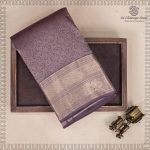 Pure Silk Sarees - Lilac SASPS37554 - Image 5