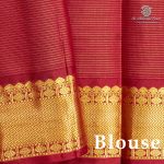Pure Silk Sarees - Dual Shade Dark Green SASPS37556 - Image 3