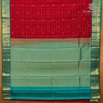 Pure Silk Sarees - Red SASPS37558 - Image 4
