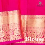 Pure Silk Sarees - Rani Pink SASPS37559 - Image 3