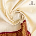 Pure Silk Sarees - Ivory SASPS37561 - Image 2