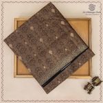 Pure Soft Silk Saree -  Dual Shade Dark Beige SASPS0037562 - Image 5