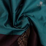 Pure Soft Silk Saree - Cadet Blue SASPS0037563 - Image 2
