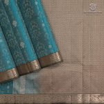 Pure Soft Silk Saree -  Dual Shade Medium Aquamarine SASPS0037565