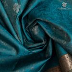 Pure Soft Silk Saree - Dual Shade Medium Aquamarine SASPS0037565 - Image 2