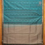 Pure Soft Silk Saree - Dual Shade Medium Aquamarine SASPS0037565 - Image 4