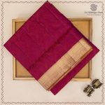 Pure Soft Silk Saree - Dual Shade Maroon SASPS0037566 - Image 5