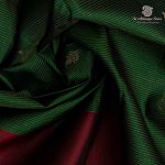 Pure Soft Silk Saree -  Emerald Green SASPS0037568 - Image 2