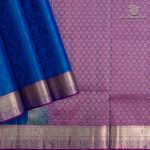 Pure Soft Silk Saree -  Dual Shade Peacock Blue SASPS0037569
