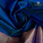 Pure Soft Silk Saree -  Dual Shade Peacock Blue SASPS0037569 - Image 2