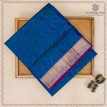 Pure Soft Silk Saree -  Dual Shade Peacock Blue SASPS0037569 - Image 5