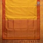 Pure Soft Silk Saree -  Yellow SASPS0037570 - Image 4