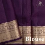 Pure Soft Silk Saree -  Dual Shade Chestnut Brown SASPS0037572 - Image 3