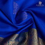Pure Soft Silk Saree -  MS Blue SASPS0037573 - Image 2