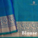 Pure Soft Silk Saree -  MS Blue SASPS0037573 - Image 3
