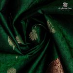 Pure Soft Silk Saree - Emerald Green SASPS0037576 - Image 2