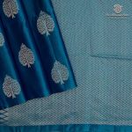 Pure Soft Silk Saree -  Dual shade Peacock Green SASPS0037577