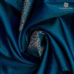 Pure Soft Silk Saree - Dual shade Peacock Green SASPS0037577 - Image 2