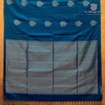 Pure Soft Silk Saree - Dual shade Peacock Green SASPS0037577 - Image 4