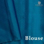 Pure Soft Silk Saree - Dual shade Peacock Green SASPS0037577 - Image 3