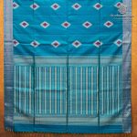 Pure Soft Silk Saree - Dual Shade Capri Blue SASPS0037579 - Image 4