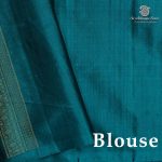 Pure Soft Silk Saree - Teal Green SASPS0037586 - Image 3