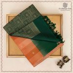 Pure Soft Silk Saree - Dual Shade Rust SASPS0037587 - Image 5