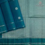 Pure Soft Silk Saree -  Dual Shade Peacock Green SASPS0037590